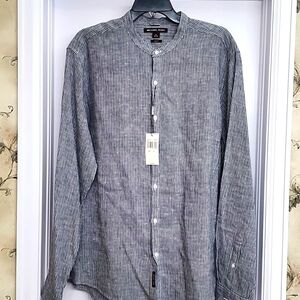 Michael Kors button down linen shirt- New
